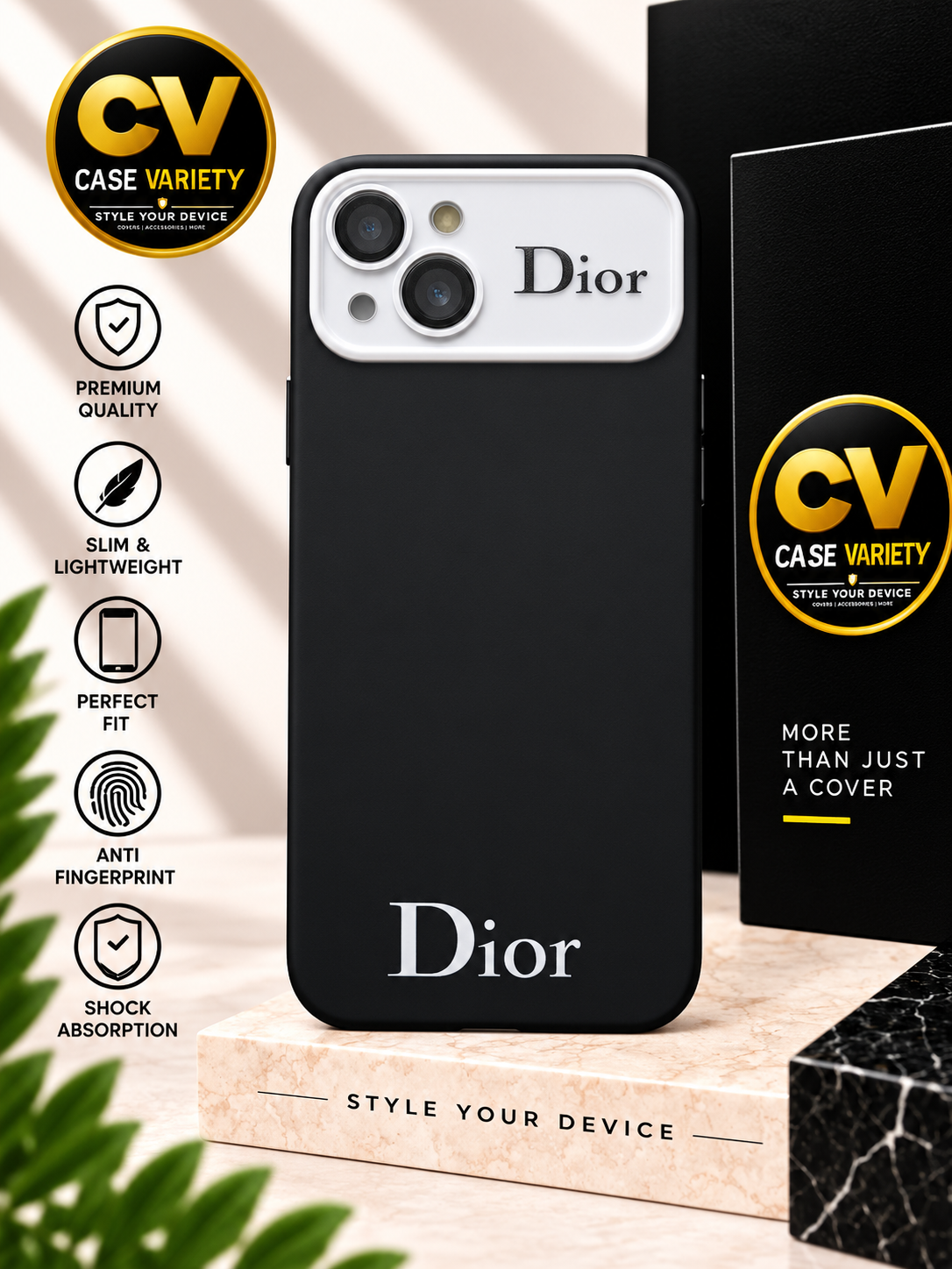 Dior Print Soft Case for iPhone 13 & iPhone 14