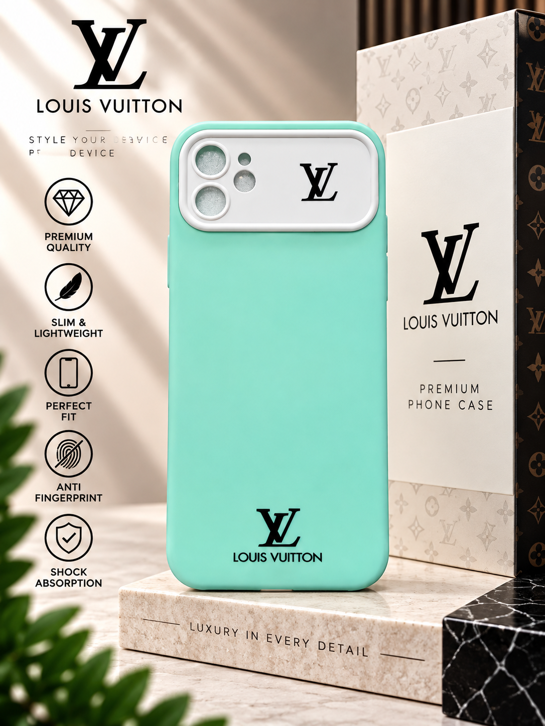 Lv Print Soft Case for iPhone 11