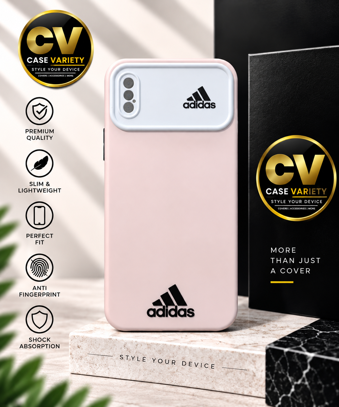 Adidas Print Soft Case for iPhone X & Xs