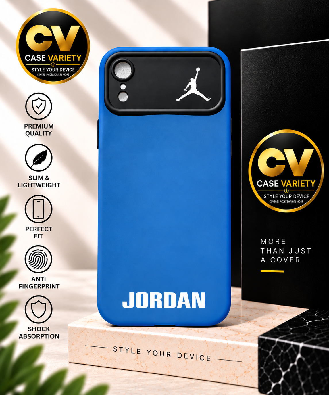 Jordan Print Soft Case for iPhone Xr