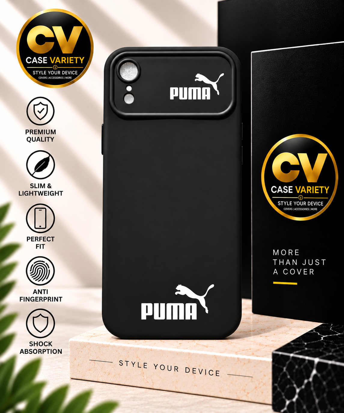 Puma Print Soft Case for iPhone Xr