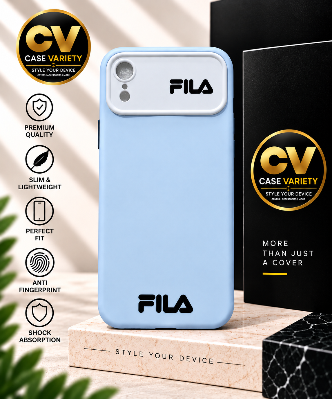 Fila Print Soft Case for iPhone Xr